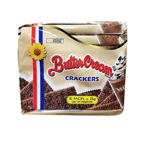 필리핀 과자 Butter Cream Crackers Moca 버터크림 크래커 모카 맛