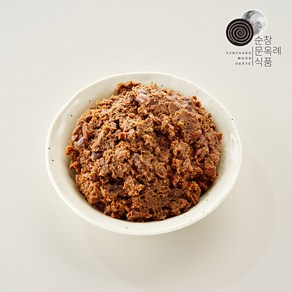 순창 문옥례 우리콩 된장 1kg 100% 국내산 우리 농산물 집된장 재래식, 밀폐용기, 1개