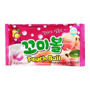 꼬미볼 복숭아맛 40g x 20개입 (1곽), 800g, 1개