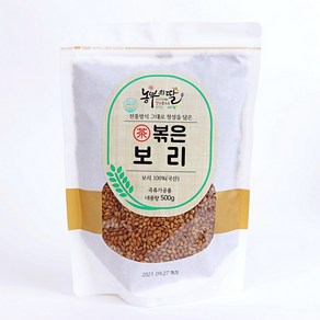 농부의딸 국내산 볶은 보리 500g 국산보리차, 1개