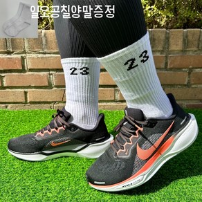 나이키 남성 에어 줌 페가수스 41 로드 운동화 경량 런닝화 블랙 와일드 망고 [일오공칠양말증정]