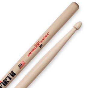 VicFirth 드럼스틱 American Classic 5B 우든팁