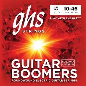 GHS - Boomes Light / 일렉기타 스트링 010-046 (GBL), 상세설명참조, *, GHS Boomes GBL (010-046) 일렉기타줄