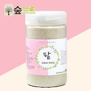 숲으로허브 천연곡물팩 팥가루 통 180g, 1개, 1개입