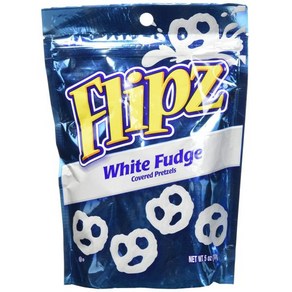 플립즈 과자 Flipz White Fudge Petzels 5oz Pack of 1 NG01, 1개