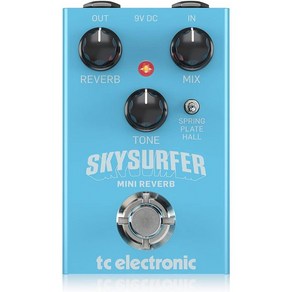 Tc 일렉트로닉 이펙터 SKYSURFER MINI REVERB 블루, 1개