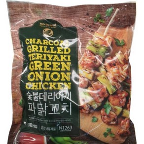 노브랜드 숯불데리야끼 파닭꼬치 600g(냉장), 2개, 600g