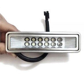 LED 주방 배기등 스테인레스 스틸 전구 할로겐 12V DC 레인지 쿠커 후드 340x12mm 1.5W, 1개