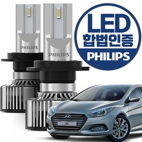 i40(11~15년) 필립스 합법인증 LED 전조등 / H7-C타입, 1세트