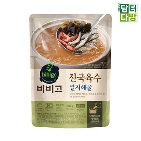 비비고 진국육수 멸치해물 500g X 6개