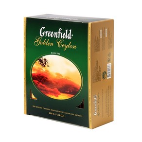 Greenfield Golden Ceylon Сlassic Collection Black Greenfield Golden Ceylon 클래식 컬렉션 홍차 엄선된 특수 차 100