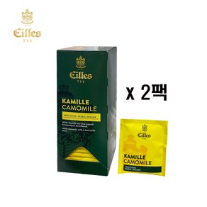 [무료배송]아일레스 캐모마일 총, 25개입, 2개, 1.25g