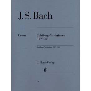 Bach - Goldbeg Vaiations BWV 988 바흐 - 골드베르크 변주곡 Henle 헨레