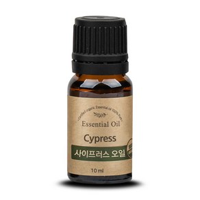 퓨어스 유기농 사이프러스 에센셜 오일 10ml, 1개