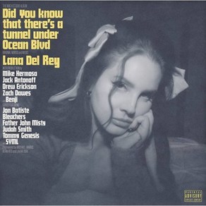 [LP] Lana Del Rey (라나 델 레이) - 9집 Did you know that thee's a tunnel unde Ocean Blvd [2LP]