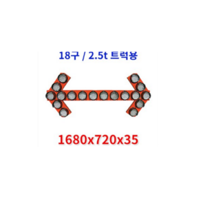 그린존18구싸인보드 2.5톤차량용싸인보드, 1개