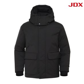 JDX X2PTU4144 인사드프린트 남성 골프후드패딩점퍼