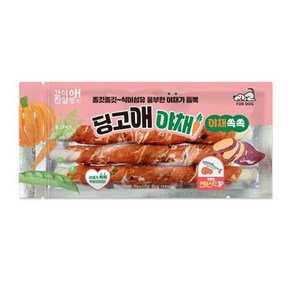 딩고애 마블링 딩고스틱 연어 3P, 단품, 240g, 1개