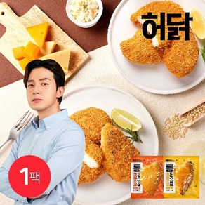 허닭 크리스피 통 닭가슴살 90g 2종 1팩, 01.크리스피 통 닭가슴살 오리지널 1팩, 1개