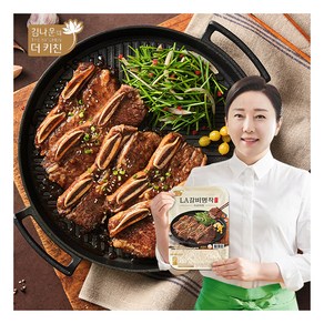 [김나운더키친] 김나운의 프리미엄 LA갈비 명작 총 4팩(1.6kg), Once, 4개, 400g