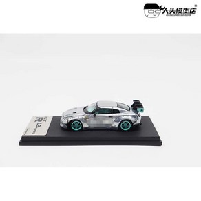 다이캐스트 1/64 Gt35 모델 자동차 용품, [02] blue inteio, 1개