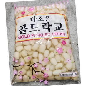 이엔푸드 락교 파우치 SS-1 2.4K 아삭한 락교 중화요리 절임, 2.4kg, 1개