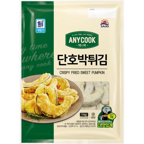 애니쿡 단호박튀김 1kg 사조대림 냉동, 1개