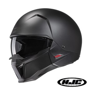 HJC i20 오픈페이스 헬멧, 2XL, SEMI FLAT BLACK/399517