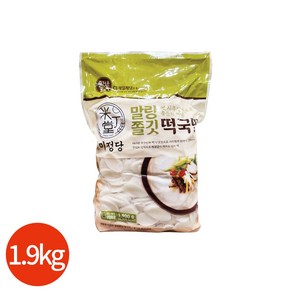 CJ 말랑 쫄깃 떡국떡 1.9kg, 1개