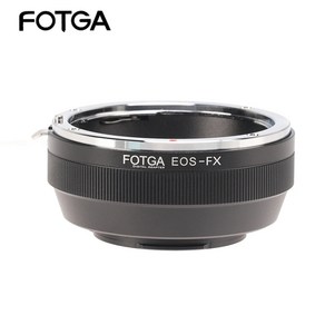 FOTGA 카메라 어댑터 링 캐논 EOS EF-S 렌즈 후지필름 X 마운트 후지 FX X-T10 X-T1 X-T2 X-T20 X-Po1 카메라 어댑터, 1.Black, 1개