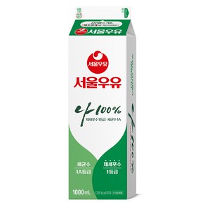 서울우유 서울우유 1000ml 나100%, 1L, 10개