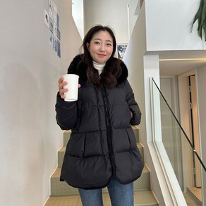 [썬데이베스트/무배] ﻿﻿안입은줄리얼폭스퍼덕다운하프패딩 정말가벼운패딩 하프패딩 숏패딩 겨울패딩 후드패딩 스트링패딩 오리털패딩 따뜻한패딩 (3colo)