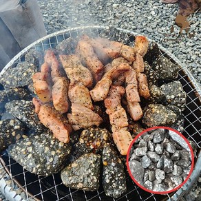 거목산업사 맥반석 맥반석돌 대포장 캠핑 돌구이 수경재배