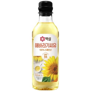 [백설]백설 해바라기씨유 500ml, 1개