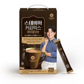맥널티 스테비아 커피믹스헤이즐넛 9.5g 250입, 1개, 250개입