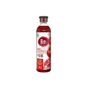 청정원 마시는홍초 석류 900ml 에이드 카페음료베이스