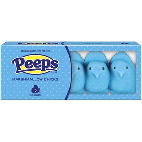 2 PACK - Peeps Marshmallow Chicks - Blue 5ct.