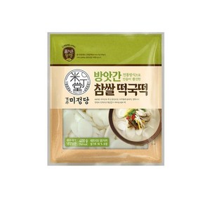 미정당 CJ 제일제당 방앗간참쌀떡국떡 400g, 1개