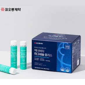 코오롱제약 마시는 글루콘산 마그네슘 비타민플러스(25mlX30병) 쇼핑백 증정, 25ml, 30개