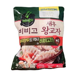 CJ 비비고 새우 왕교자, 315g, 2개