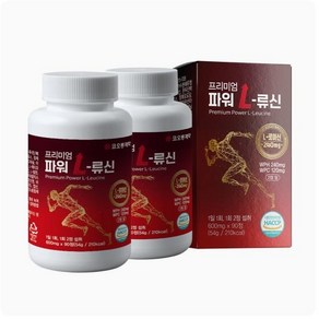 [코오롱제약] 프리미엄 파워 L-류신 단백질 2통(600mg*90정*2), 1개, 1+1, 180정