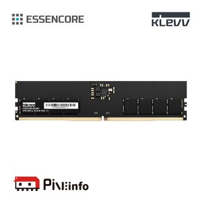 에센코어 KLEVV DDR5 16G PC5-44800 CL46 5600MHz NEO 하이닉스 칩 파인인포, 1개