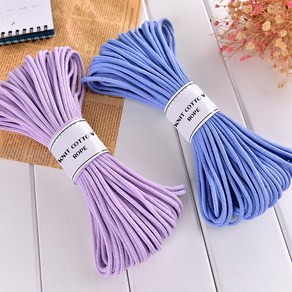 [소분] 세기텍스타일 3.0mm 36m 니트 코튼 순면 마크라메 로프 (30colo), LAVENDER, 1개