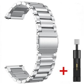 CMF용 시계 팔찌 스트랩 Nothing Watch Po 스마트워치 스테인레스 스틸 밴드 CMF Watch Po 메탈 Coea 손목 밴드 22mm, Silve2