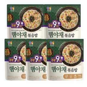 목우촌 주부9단 햄야채볶음밥, 5개, 210g