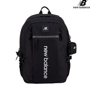 뉴발란스 NBGCDSS105-BK Big Logo Simple Backpack 빅로고 백팩 가방, FF