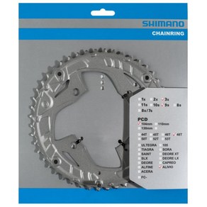 Shimano (SHIMANO) 44T (44-32-22T FC-T4010 Y1PN98060 수리 부품 스파이크가있는 체인 링, 1개