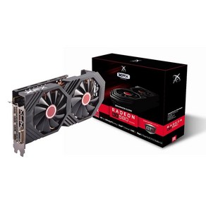 XFX Speedste SWFT210 라데온 RX 7700XT 게이밍 그래픽 카드 12GB GDDR6 HDMI 3xDP AMD RDNA 3 RX77TSWFTFA 포함 110279, RX 580