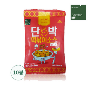 새한 단박떡볶이소스 50g, 10개