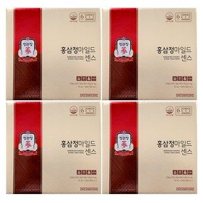 정관장 홍삼정마일드 센스 10ml 30포 1박스, 300ml, 4박스